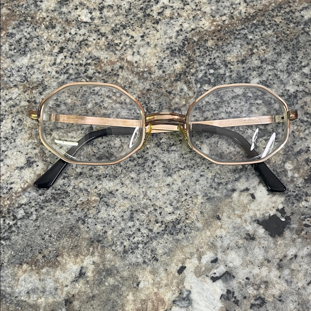 Vintage Art Craft 1/20 12K G F Octagon Glasses